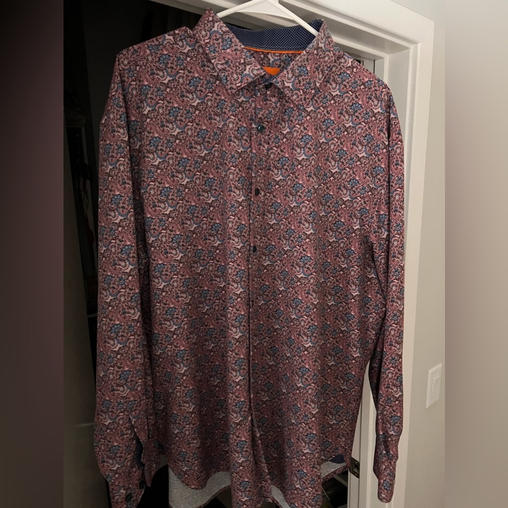 Men’s button-down dress shirt